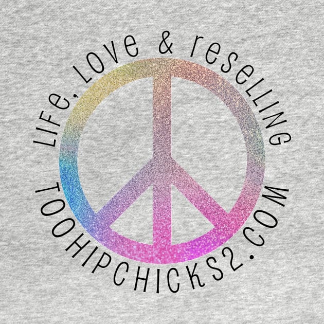 THC Logo Peace Sign by Too Hip Chicks